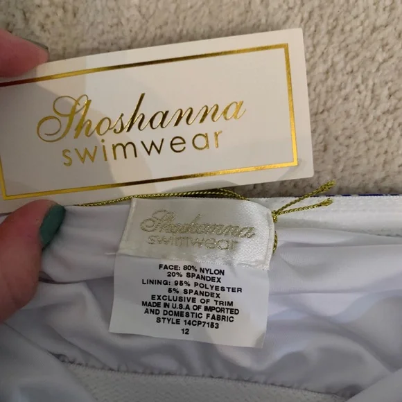 Shoshanna Corfu Print Ring Tankini Swimsuit - Picture 4 of 10